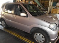 スズキ　Kei　島田市よりオイル漏れ修理依頼