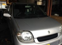 スズキ　Kei　島田市の方より車検依頼頂きました。