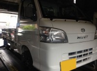 ダイハツ　ハイゼットトラック　島田市の方からタイヤ交換ご依頼頂きました。