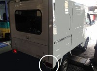 スバル　サンバーパネルバン右リヤスモールランプ及び荷台ライト接触不良修理