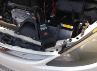 トヨタ　エスティマ　バッテリー交換