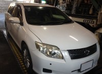 島田市の方より、トヨタ　カローラフィルダーの車検をご依頼頂きました。