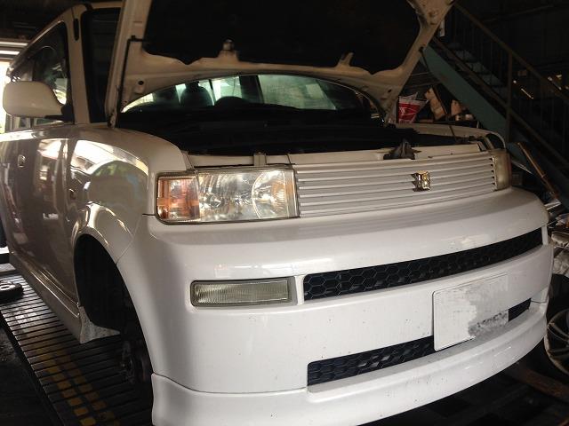 島田市 トヨタ bB 異音修理依頼頂きました。