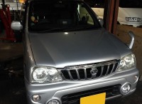 島田市　ダイハツ　テリオスキッド　車検整備