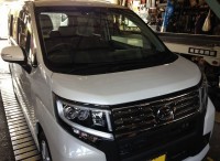 島田市　ダイハツ　ムーヴカスタム　新車６か月点検実施