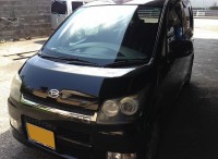 島田市　ダイハツ　ムーヴカスタム　ヘッドライトクリーニング施工