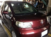 島田市　トヨタ　ポルテ　スライドドア開閉不良ご依頼頂きました。