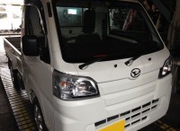 掛川市　ハイゼットトラック　エンジンオイル交換