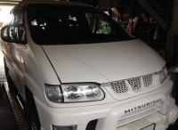 島田市　ミツビシ　デリカスペースギア　エンジンオイル交換ご依頼頂きました。