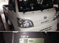島田市　ハイゼットトラック　エンジンオイル交換