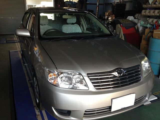 掛川市　トヨタ　カローラ　６カ月安心・快適点検ご用命頂きました。