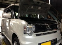 島田市　ダイハツ　コンテカスタム　１２か月点検ご用命頂きました。