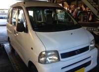 島田市　ダイハツ　ハイゼットカーゴ　ウインカースイッチ作動不良修理