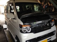 島田市　ダイハツ　アトレーワゴン＆ムーヴ　車検ご用命頂きました。