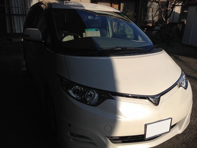 静岡市　トヨタ　エスティマ　スタットレスタイヤ(ホイール付)と交換ご用命頂きました。