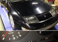 藤枝市　ニッサン　フェアレディーZ　クラッチシリンダー脱着・清掃