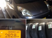 島田市　ホンダ　ライフ　タイヤ持込みによる組替ご依頼頂きました。