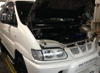 島田市　ミツビシ　デリカスペースギア　点検こ依頼頂きました。