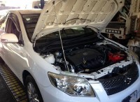 島田市　トヨタ　カローラフィルダー　オイルエレメント交換ご依頼頂きました。