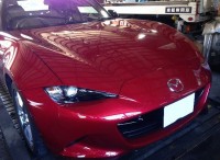 袋井市　マツダ　ロードスター　オイル交換ご依頼頂きました。
