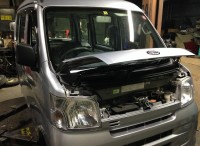 島田市　ダイハツ　ハイゼットカーゴ　車検ご用命頂きました。