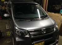 島田市　ダイハツ　ムーブカスタム　車検ご依頼頂きました。