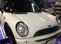 藤枝市　BMWミニクーパー　車検ご依頼頂きました。