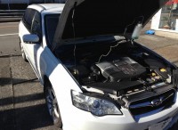 袋井市　スバル　レガシー　RECS(吸排気洗浄剤)ご用命頂きました。