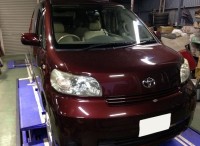 島田市　トヨタ　ポルテ　車検ご用命頂きました。