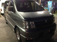 島田市　ニッサン　エルグランド　スタットレスタイヤ持込みによる交換(ホイール付)