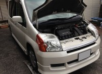 島田市　ホンダ　モビリオ　オイル交換ご用命頂きました。