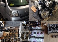 島田市　ダイハツ　ハイゼットカーゴ　異音・オイル漏れ修理