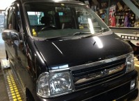 島田市　ダイハツ　アトレーワゴン　車検こ依頼頂きました。