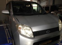 菊川市　ダイハツ　マックス　フロントディスクブレーキパット交換ご依頼頂きました。