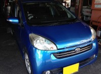 島田市　ダイハツ　ソニカ　冷却水にじみ漏れ修理依頼