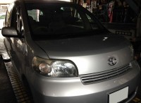 掛川市　トヨタ　ポルテ　車検整備