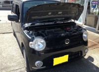 ダイハツ　ミラココア　エンジンチェックランプ点灯による点検・整備