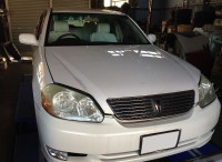 島田市　トヨタ　マークⅡ　車検整備