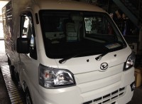 島田市　ダイハツ　ハイゼットパネルバン　タイヤ組替交換