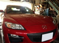 島田市　マツダ　RX8　ホイール傷修理