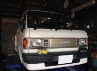 島田市　トヨタ　タウンエーストラック　車検ご依頼頂きました。