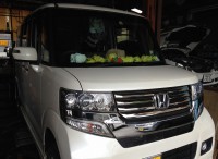 ホンダ　N-BOX　タイヤ組替交換ご依頼頂きました。