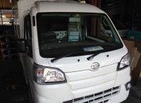 島田市　タイハツ　ハイゼットパネルバン１２カ月点検ご依頼頂きました。