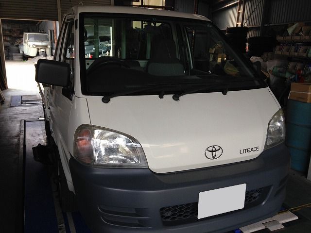 島田市　トヨタ　ライトエーストラック　スターターモーター修理