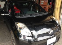 トヨタ　ヴィッツ　タイヤ組替交換ご依頼頂きました。