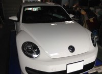 掛川市　フォルクスワーゲン　ＶＷザ・ビートル　コイルスプリング交換